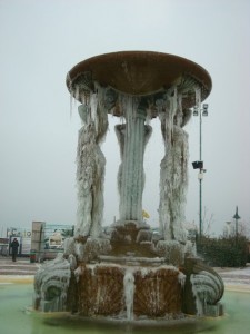 La fontana di Piazza Primo Maggio 
